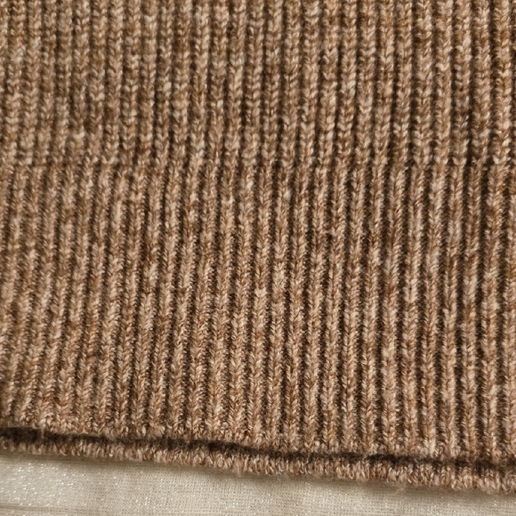 Caslon Women's Cowl Neck Sweater Dress in Tan - Picture 10 of 13